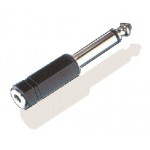ADATTATORE JACK 6,3 MONO MASCHIO - JACK 3,5 MONO FEMMINA