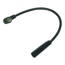 ADATTATORE ANTENNA AUTORADIO ISO MASCHIO  - DIN FEMMINA A CAVETTO