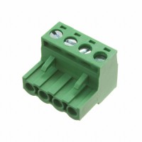 MORSETTO FEMMINA EUROPLUG PASSO 5mm 4 POLI 