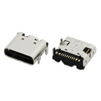 PRESA USB TYPE C MONTAGGIO A CIRCUITO STAMPATO AD ANGOLO