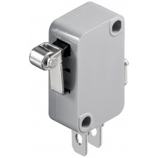 MICROSWITCH 22x18 CON LEVA CORTA E ROTELLA