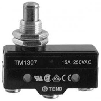 MICROSWITCH CON PULSANTE 15A