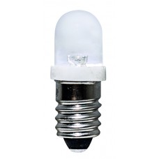 MICROLAMPADA LED ATTACCO 'E10' 3.0V 2.5LM BIANCO FREDDO