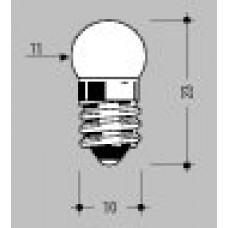 MICROLAMPADA ATTACCO 'E10' 4.8V 300mA