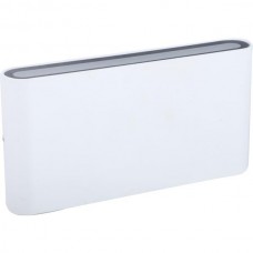 APPLIQUE A LED IP54 2x6W 4000K 550LM 175x90x29mm BIANCO