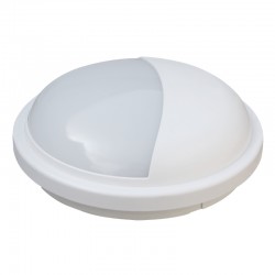 PLAFONIERA LED TONDA PALPEBRA IP65 19W 220Vca,2400lm, 4000K,DIAM.226mm H.73mm