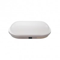 PLAFONIERA LED OVALE IP65 15W 220Vca,1700lm, 4000K,DIAM.215x115mm H.62mm