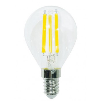 LAMPADA LED ATTACCO E14 6.5W 220V LUCE CALDA FILAMENT