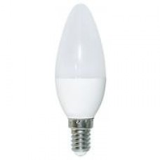 LAMPADA LED CANDELA ATTACCO E14 6W 220V LUCE CALDA