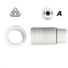 PORTALAMPADA E14 BIANCO