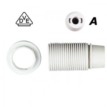 PORTALAMPADA E14 BIANCO