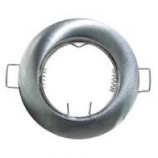 GHIERA GU10 TONDA SATINATA D.77mm FORO 60mm