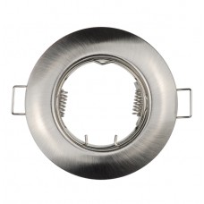 GHIERA GU10 TONDA SATINATA D.84mm FORO 65mm