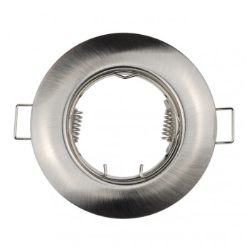 GHIERA GU10 TONDA SATINATA D.84mm FORO 65mm