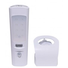 LAMPADA EMERGENZA PORTATILE A LED CON SENSORE SLIM