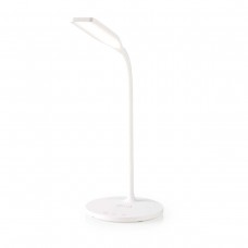 LAMPADA DA TAVOLO LED CON CONTROLLO TOUCH CON CARICABATTERIE QI 1.0A 5W BIANCO