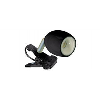 FARETTO A PINZA CON LED 2W COLORE NERO