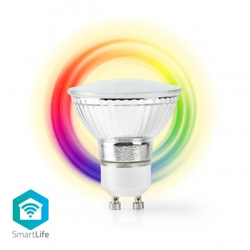 LAMPADA LED SMART NEDIS WIRELESS PAR16 GU10 4.5W 120GR.RGB+2700K DIMMERABILE