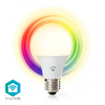 LAMPADA LED SMART NEDIS WIRELESS E27 6W 2700K+RGB DIMMERABILE