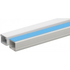 CANALINA PVC 15x10 mm BARRA MT.2 ADESIVA