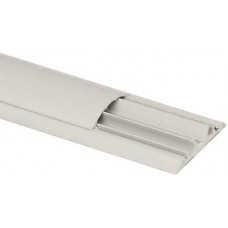 CANALINA PVC DA PAVIMENTO 75x17mm BARRA MT.2