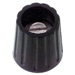 MANOPOLA COMPONIBILE SERRAGGIO A VITE 15x16mm COLORE NERO