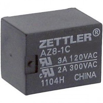 RELE' 48Vcc 1 SCAMBIO AZ8-1C ZETTLER