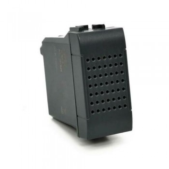 SUONERIA 6A 250V NERO COMPATIBILE LIVING INTERNATIONAL