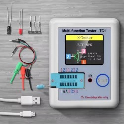 TC1 TESTER MULTIFUNZIONE PROVA TRANSISTOR, C.I., DIODI, RESISTENZE