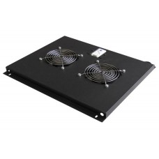 CASSETTO DI VENTILAZIONE PER RACK 19 POLLICI PROFONDITA 600mm CON 2 VENTOLE