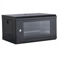 ARMADIO RACK 19P. SERIE ECO 6 UNITA' A PARETE L530xH300xP400mm
