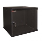 ARMADIO RACK 19P. SERIE RWA 9 UNITA' A PARETE PROFONDITA' L540xP450xH445mm