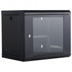 ARMADIO RACK 19P. SERIE ECO 9 UNITA' A PARETE L530xH450xP400mm