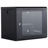 ARMADIO RACK 19P. SERIE ECO 9 UNITA' A PARETE L530xH450xP400mm