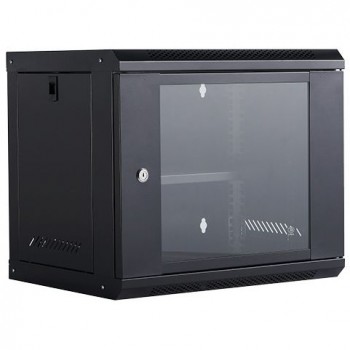ARMADIO RACK 19P. SERIE ECO 9 UNITA' A PARETE L530xH450xP400mm