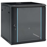 ARMADIO RACK 19P.SERIE ECO 12 UNITA' PROFONDITA' L650xH460xP600mm CON RIPIANO