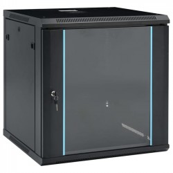 ARMADIO RACK 19P.SERIE ECO 12 UNITA' PROFONDITA' L650xH460xP600mm CON RIPIANO