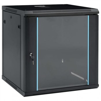 ARMADIO RACK 19P.SERIE ECO 12 UNITA' PROFONDITA' L650xH460xP600mm CON RIPIANO