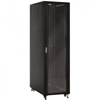 ARMADIO RACK DA PAVIMENTO 19P. 27HE 600x600x1388 COLORE NERO