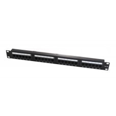 PATCH PANEL PER ARMADI RACK 19P. 24 PORTE UTP CAT.5e