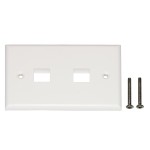 PLACCA 2 FORI SLIM PER FRUTTI KEYSTONE