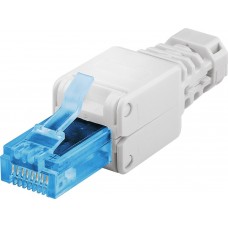 SPINA PLUG RJ45 UTP CAT6 CRIMPAGGIO SENZA ATTREZZI