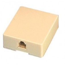 PRESA DA PARETE ESTERNA CON PLUG 8/8 RJ45