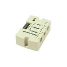 SPLITTER PER LINEA ADSL CON INGRESSI PLUG E MORSETTI CAVO