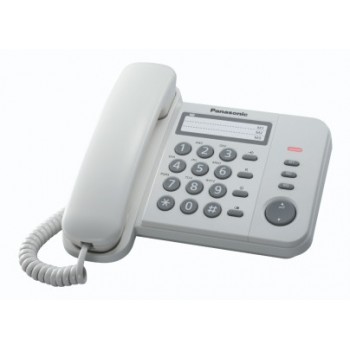 KX-TS520EX1W PANASONIC TELEFONO BIANCO