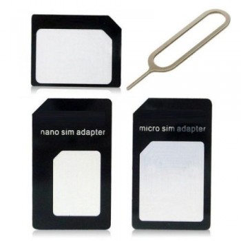 ADATTATORE NANO SIM,MICRO,STD