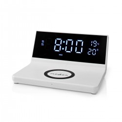 RADIOSVEGLIA DIGITALE CON CARICABATTERIE WIRELESS