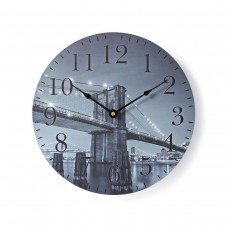 OROLOGIO DA PARETE 30CM PONTE DI BROOKLYN