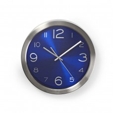 OROLOGIO DA PARETE 30CM BLU