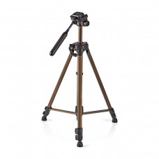 TREPPIEDI PER FOTOCAMERA E VIDEOCAMERA ROTAZIONE INCLINAZIONE 2KG 130cm